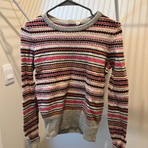 Colorful Striped Women's Sweater